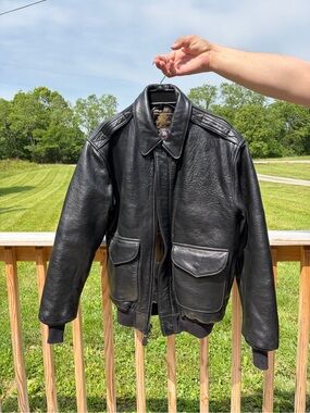 Type A-2 Flight Jacket , Cockpit Army Air Force, Size Small EXCELLENT‎ pin Up